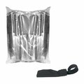 Hamiltonbuhl HygenX Sanitary Disposable Gooseneck Microphone Covers with Velcro Strap, 100PK XMICGN-100